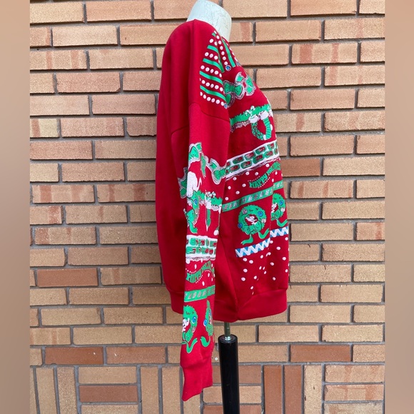 Vintage Ugly Christmas Sweater - Picture 4 of 16